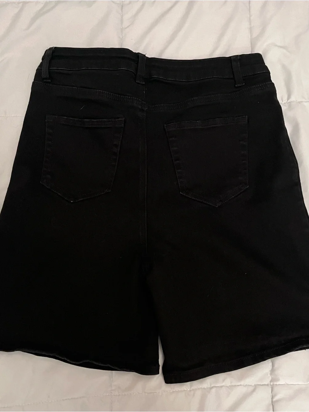 High-Rise Faith Jeans Denim Shorts